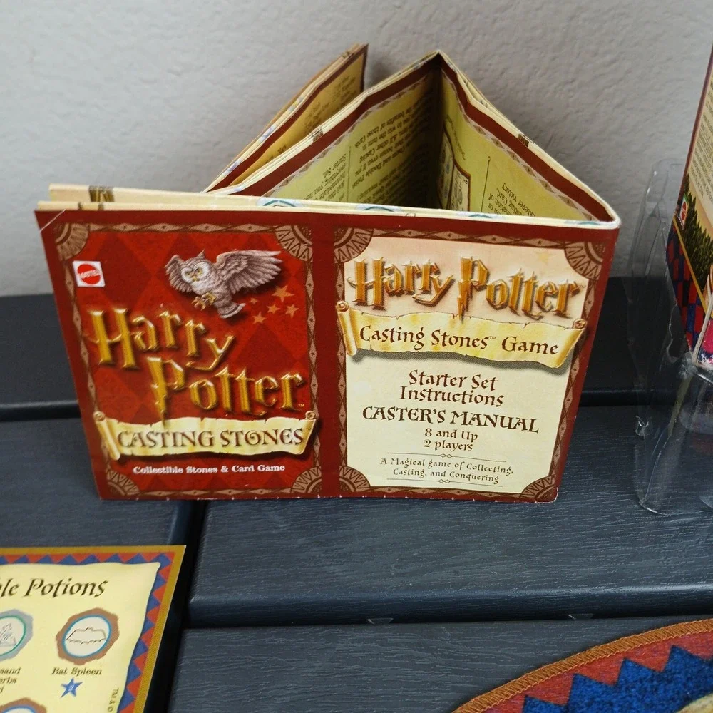 Vintage Harry Potter Casting Stones Starter Game Mattel‎ Collectibles Vtg ZB